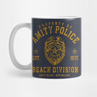 Amity Island Police Beach Division Mug